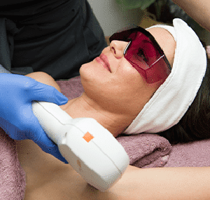 Epilation laser Cross Banner W